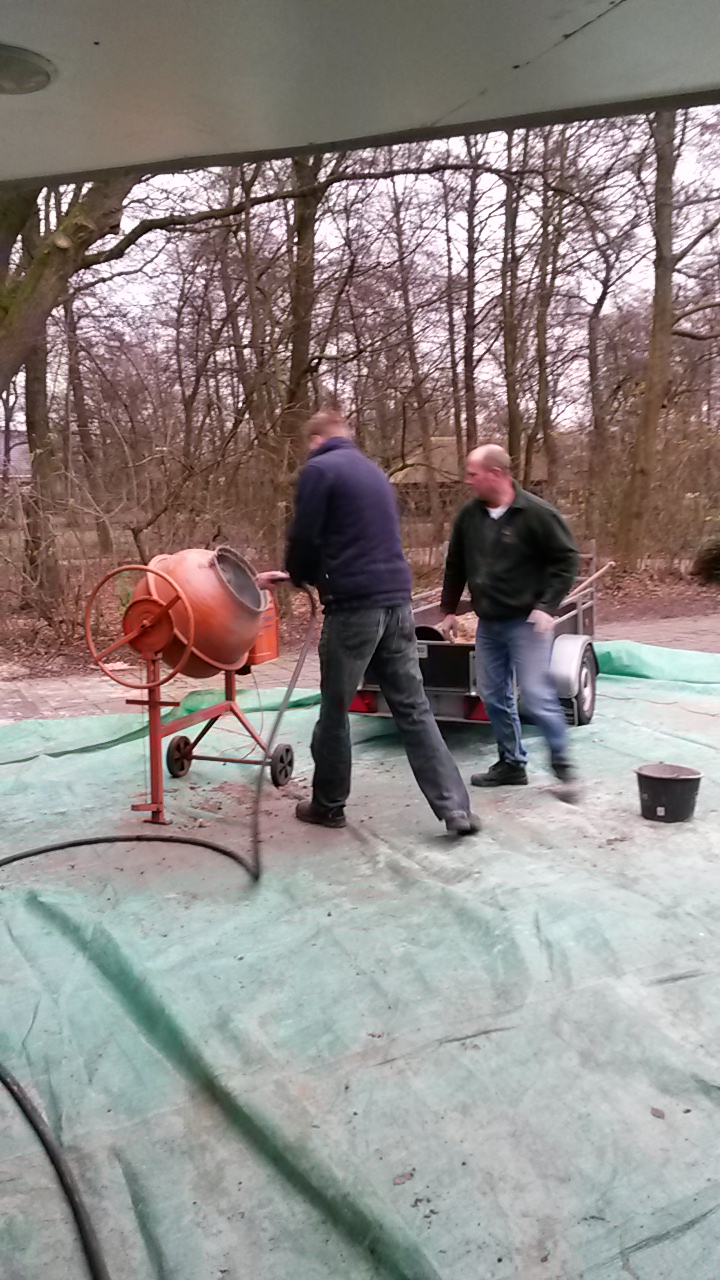 Verbouwing toiletten