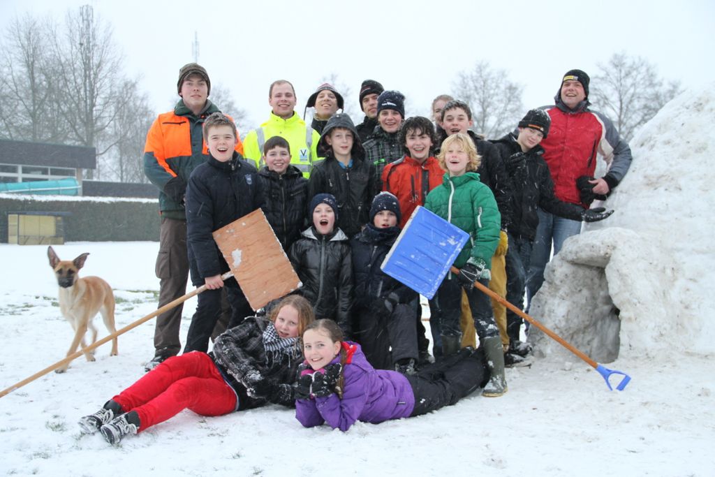 groepsfoto scouts