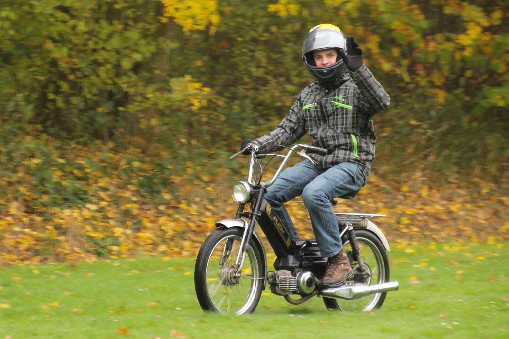 Puch rijden