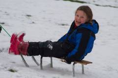 24-01-'15 Spelen in de sneeuw