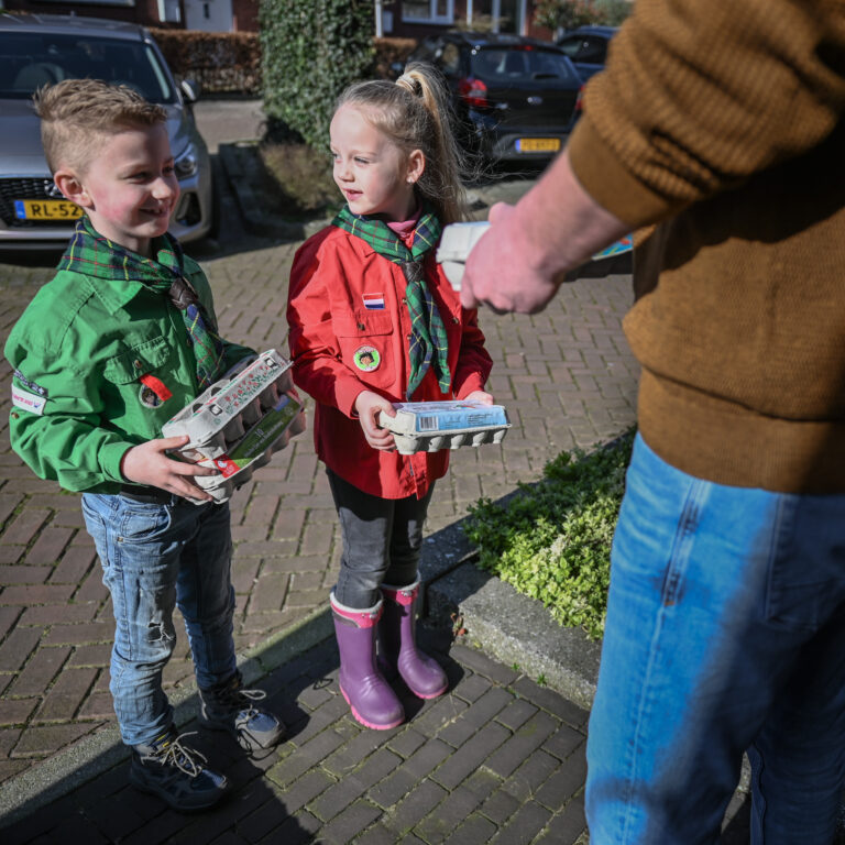 De eieractie komt er weer aan